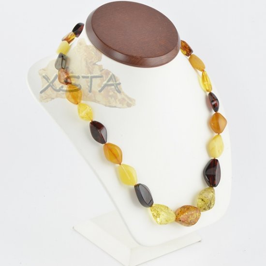 Mix amber necklace for adult